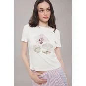 Trendyol Milla Ženska majica TWOSS25TS00108, Bela