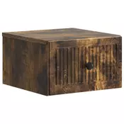 vidaXL vidaXL Stenski nočni omarici Dimljen hrast 33 x 34,5 x 20 cm, (5000209525)