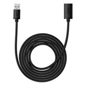 BASEUS podaljšek USB 3.0 3m AirJoy Series črn B00631103111-04