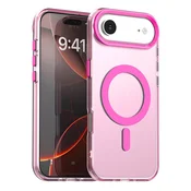 Hibridni ovitek Techsuit CandyCase MagSafe za iPhone Air - pink