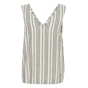 Kaffe Top Milia ecru/pastelno zelena