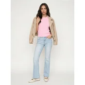 Sinsay - Ažurirana pletena bluza - pastelno roze