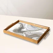 Aberto Design Poslužavnik TPEA10027 50 x 29 x 3.5 cm, Šareni