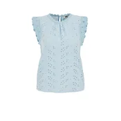 WE Fashion Bluza  svetlo modra