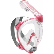 Cressi Duke Dry Full Face Mask Clear/Pink S/M