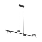 Luster na sajli SORA 4xGX53/12W/230V crna