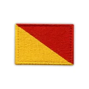 shumee Našitek zastave Oscar - nalepka za likanje/toplotno varjenje - vezen našitek/značka/emblem