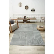 Conceptum Hypnose Tepih 0691B, Pravougaoni, 80 x 150 cm, Sivi