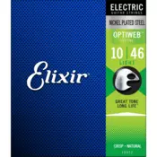 ELIXIR strune za električno kitaro Electric Optiweb Light