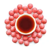 shumee Rdeči čaj PU ERH TUOCHA ROSE 1kg stisnjen puerh
