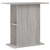 shumee Stojalo za akvarij siva sonoma 36x75x72,5 cm inženirski les
