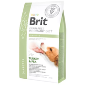Brit GF Diabetes veterinarska dijeta za pse, puretina i grašak, 2 kg