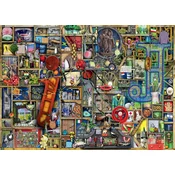Ravensburger - Puzzle Colin Thompson: Čudovita abeceda I in J - 1 000 kosov