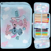 shumee Šolska peresnica z enim predelkom in dodatki za deklice Stitch Angel
