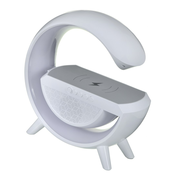 ActiveJet Activejet AJE-SOLO RGB LED glasbena svetilka s Bluetooth in brezžičnim polnjenjem, 5 W, 10 ur delovanja, moderna oblikovanje