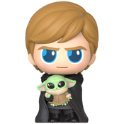 Star Wars Luke Skywalker & Grogu Cosbi figura 8cm