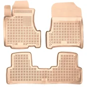 Rubber car mats Honda CR-V 2006-2012 (beige)