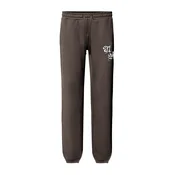 Multiply Apparel Hlače rjava/bela
