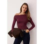 Trendyol Milla ženska bluza Twoaw24Bz00227, ljubicasta