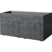 Deroma rastlinsko korito Millennium (79x39x39cm) antracit