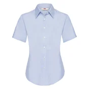 FRUIT OF THE LOOM F16•LADIES SHORT SLEEVE OXFORD SHIRT