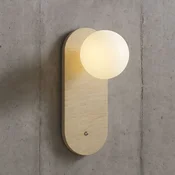 Opviq zidna lampa Tor-Worn, 1 × G9, bež / bela