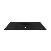 Umivalnik Anim 120 black mat