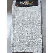 MIABELLA Kopalniške preproge POINTS, set 60x100 + 60x50 cm., siva/modra