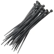 OEM Komplet kabelskih vezic 100 plastičnih 2,5 mm x 100 mm črne barve, (21736838)