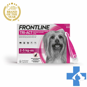 Frontline Tri-Act | Ampule za zelo majhne pse (2-5kg)