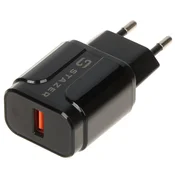 shumee USB STENSKI POLNILEC 5V/3A/USB-QUICK3.0/B STAZER