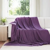 Pokrivaci za bacanje 6 pcs Ljubicasta 270 x 240 cm Runo