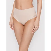 Chantelle Klasične spodnje hlačke z visokim pasom Pure Light C10M80 Bež