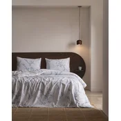 Madame Coco Set Posteljine Julia, 4 komada, 240x220cm, Belo-plavi