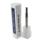 Radialni rezkar iz karbidne trdine 3 x R1 x 4D x 50 mm 45 HRC