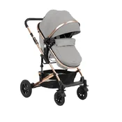 Kikka Boo Kolica za bebe 2u1 Amaia premium KKB11245, 22kg, Svetlosiva
