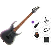 Ibanez RGA42EX-BAM Premium SET Black Aurora Burst Matte Električna kitara