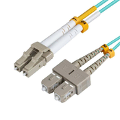 MicroConnect Optični patch kabel LC/UPC-SC/UPC 3m OM3
