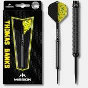 Steeldart puščice MISSION/Thomas Banks/Black PVD