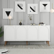 HANAH HOME Komoda Lyon 81 White Walnut