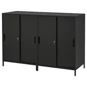 TROTTEN Ormaric s kliznim vratima, boja antracita, 160x110 cm