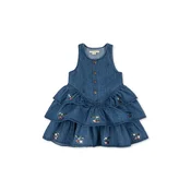 Otroška jeans obleka Konges Slojd ELBA DRESS GOTS