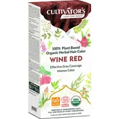 CULTIVATORS Organic Herbal Hair Color Wine Red