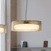 MARSET LED viseča svetilka Ringo, O 70 cm, dimno siva, plastika - Dnevna soba/jedilnica - Dizajn - sivo-dimno