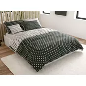 Ljubki dom Bombažna posteljnina COLAM GREY siva hotelska žepna Dimenzije posteljnine: 70 x 90 cm | 140 x 200 cm