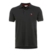 U.S. POLO ASSN. Majica rdeča / črna