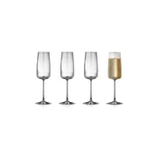 Lyngby Glas komplet kozarcev na peclju za šampanjec iz kristalnega stekla 300 ml