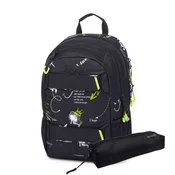 Studentski ruksak + etui OXY Sport Graffiti