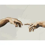 shumee Slikanje po številkah - Stvarjenje Adama 40x50