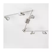 LED spot svetiljka 6xE14/5W/230V, matni hrom